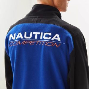 Nautica Competition For Urban Outfitters Polar Fleece Half-Zip Sweatshirt